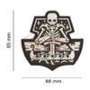JTG Ghost Ship Skull Rubber Patch Glow OD-TM-11232560100 35427 asgbox.pl