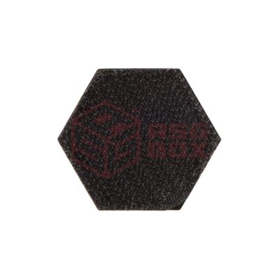 Alternative view of JTG Hexagon Bulgarian Flag Rubber Patch Black