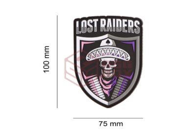 JTG Lost Raiders Rubber Patch Multicolor - obrazek 5