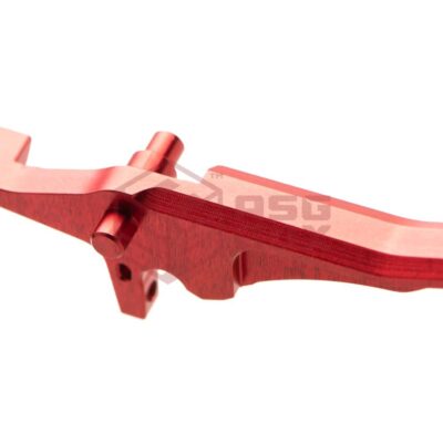 Alternative view of Jefftron Speed CNC Trigger Red