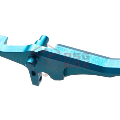 Alternative view of Jefftron Speed CNC Trigger Blue