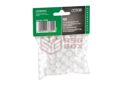 T4E .43 Performance QAB 43 Balls 0.88g 100rds White - obrazek 2