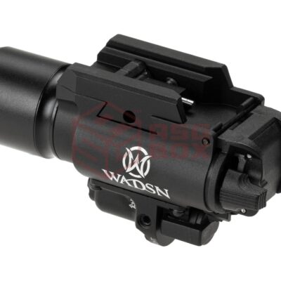 Alternative view of WADSN X400 Pistol Light / Laser Module Green Black
