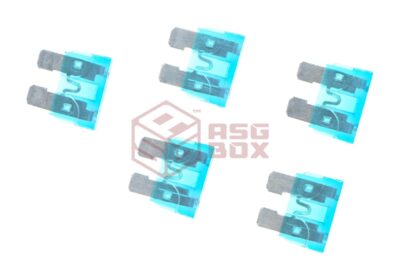 Nimrod Normal Type Fuse 15A 5pcs Blue - obrazek 2