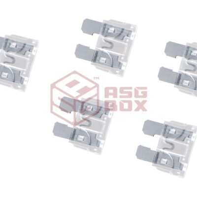 Alternative view of Nimrod Normal Type Fuse 25A 5pcs Transparent