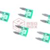 Nimrod Mini Type Fuse 30A 5pcs Green OD-TM-11267320000 35950 asgbox.pl