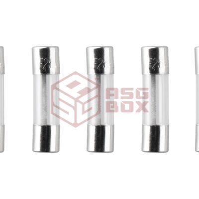 asgbox.pl - Glass Type Fuse 5x20mm 25A 5pcs Nimrod