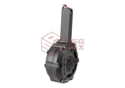 Drum Mag SMC-9 GBB 300rds Black - obrazek 2