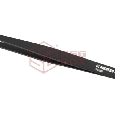 Clawgear Flat Tip Pinzette 11.5cm Black