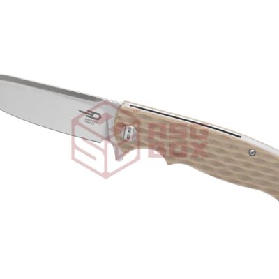 Alternative view of Bestech Knives Grampus G10 Linerlock Folder Beige