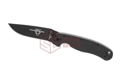 Ontario RAT II Linerlock D2 Folder Black - obrazek 2