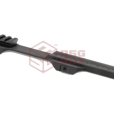 Alternative view of Sightmark Wraith Mini Long Mount with Accessory Rails Black