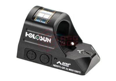 Holosun HS507C X2 Red Dot Sight ACSS - Green Black - obrazek 2