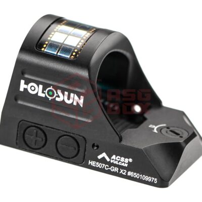 Alternative view of Holosun HS507C X2 Red Dot Sight ACSS - Green Black