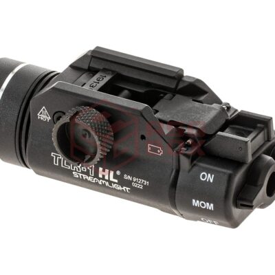Alternative view of Streamlight TLR-1 HL with Remote Switch Black