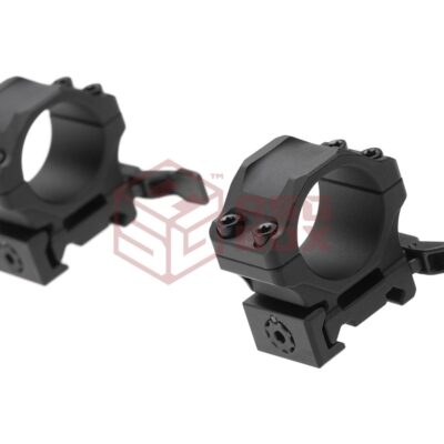 Alternative view of Leapers Accu-Sync QR 25.4mm Low Profile Rings Black