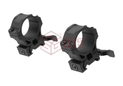 Leapers Accu-Sync QR 30mm Medium Profile Rings Black - obrazek 2