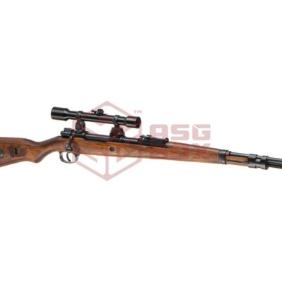 asgbox.pl - Kar 98 Bolt Action Sniper Rifle Steel Version with Scope and Mount Ares
