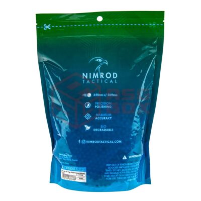 Alternative view of Nimrod 0.20g Bio BB High Performance 5000rds White