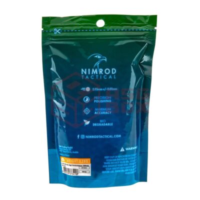 Alternative view of Nimrod 0.28g Bio BB High Performance 1000rds White
