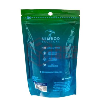 Alternative view of Nimrod 0.30g Bio BB High Performance 1000rds White