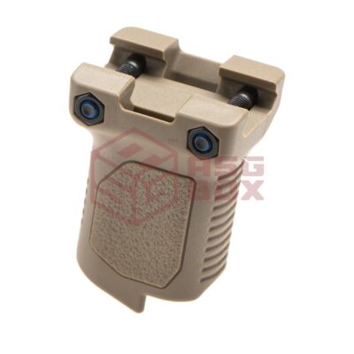 Alternative view of Strike Industries Angled Vertical Picatinny Grip with Cable Management Short Dark Earth