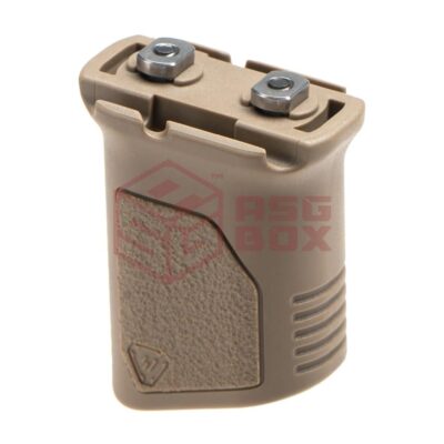 Alternative view of Strike Industries Angled Vertical M-LOK Grip with Cable Management Short Dark Earth