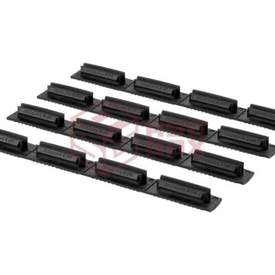 Alternative view of Ergo Wedgelok M-LOK Rail Cover - 4 pcs Black