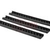 Ergo 18 Slot Textured Slim Line Rail Cover - 3 pcs Black OD-TM-11370806000 asgbox.pl