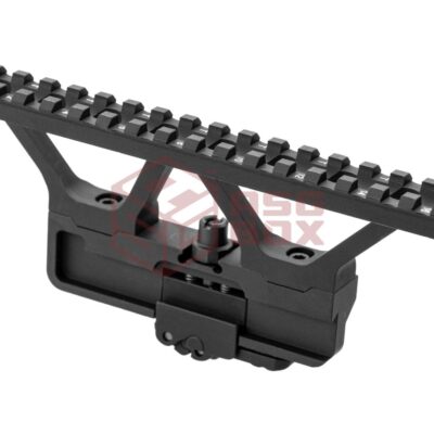 Alternative view of Midwest Industries AK Gen 2 Rail Top Side Mount Black