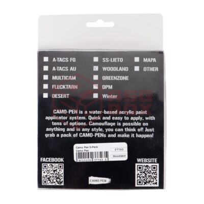 Alternative view of Camo Pen Camo Pen 5-Pack Woodland