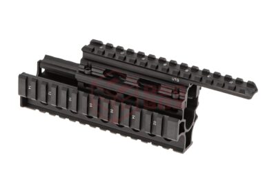 Leapers AK47 Quad Rail Handguard Black - obrazek 2