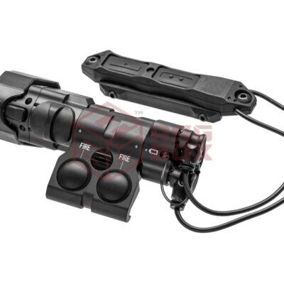 Alternative view of WADSN MAWL-C1 Metal Version LED + Green + IR Laser Black