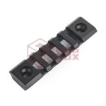 Metal 5-Slot Aluminum Rail for Keymod Black