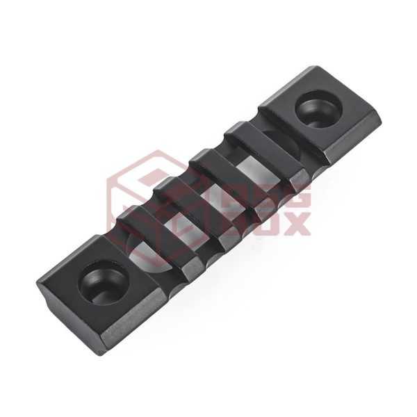 Metal 5-Slot Aluminum Rail for Keymod Black