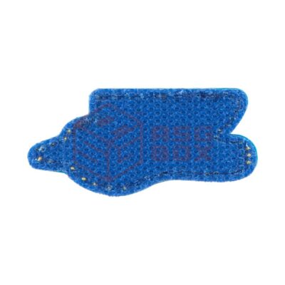 Alternative view of JTG Peace Bird Patch Blue