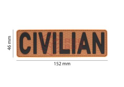 JTG Civilian Patch Coyote - obrazek 5