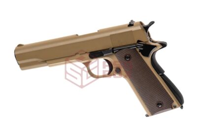 Golden Eagle 3306 1911 Full Metal GBB Tan - obrazek 2