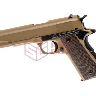 Alternative view of Golden Eagle 3306 1911 Full Metal GBB Tan