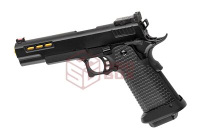 Golden Eagle 3332 Hi-Capa Ported Slide Full Metal GBB Black - obrazek 2