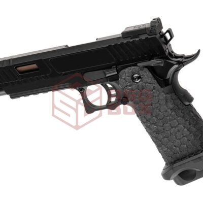 Alternative view of Golden Eagle 3398 Hi-Capa Tactical Ported Slide Full Metal GBB Black