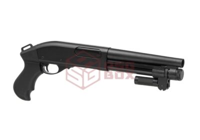 Golden Eagle 8876 3-Shot Gas Shotgun Black - obrazek 4