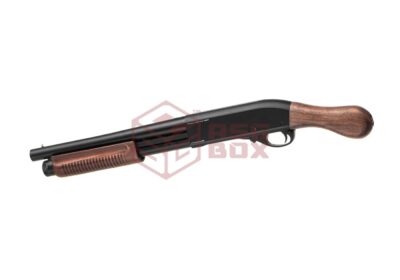 Golden Eagle 8877-RW 3-Shot Gas Shotgun Wooden Version Black - obrazek 2