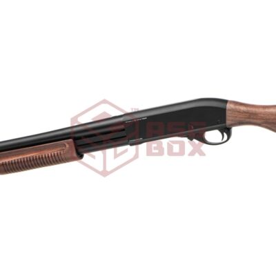 Alternative view of Golden Eagle 8877-RW 3-Shot Gas Shotgun Wooden Version Black