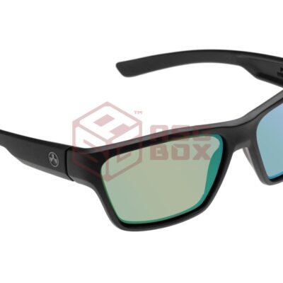 asgbox.pl - Pivot - Polarized - Black Frame / High Contrast Violet Lens / Green Mirror Magpul
