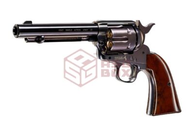 Colt SAA .45 Peacemaker 5.5 Inch Co2 Pellet Blued - obrazek 2