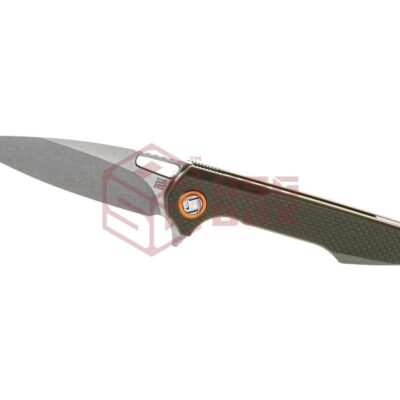 Alternative view of Artisan Cutlery Small Archaeo Linerlock Green