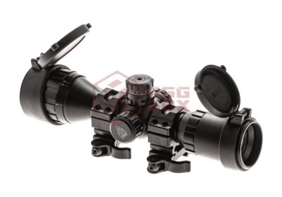 Leapers 3-9x32 1" BugBuster Scope AO RGB Mil-dot With QD Rings Black - obrazek 2