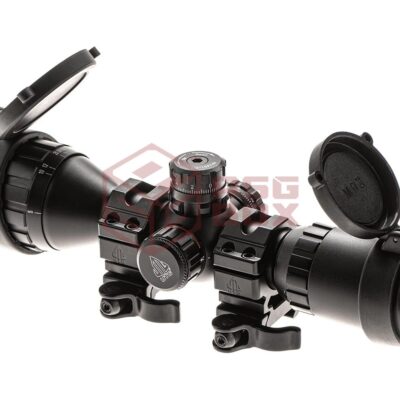 Alternative view of Leapers 3-9x32 1" BugBuster Scope AO RGB Mil-dot With QD Rings Black