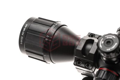 Leapers 3-9x32 1" BugBuster Scope AO RGB Mil-dot With QD Rings Black - obrazek 12